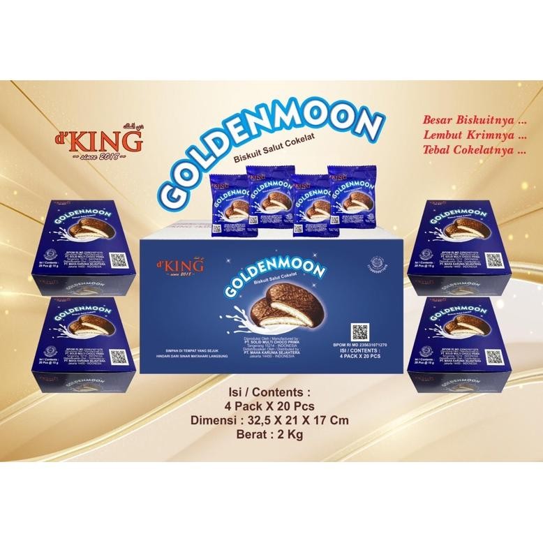 

Ter-46 Lij-56 [Ecer] Goldenmoon DKing - Coklat Better Murah - Cokelat Biskuit Dking Viral Berkualitas