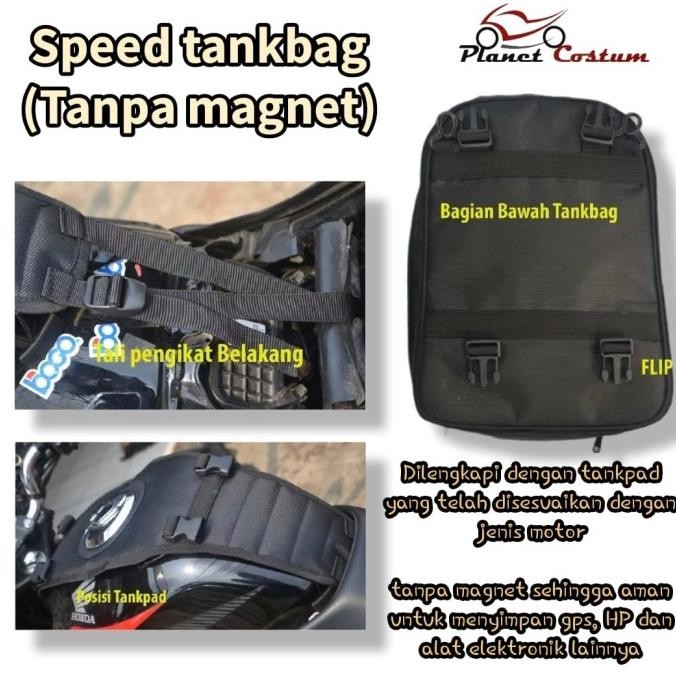 Terlaris Tankbag Speed Planetcostum Untuk Motor Honda Cb 150 R / Tas Tangki / T Ready Stok