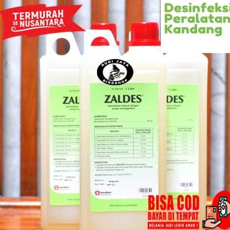 Gh-45 Zaldes 1 Liter Medion Antiseptik Sanitiser Anti Kuman Antiseptik Disinfektan Hemat