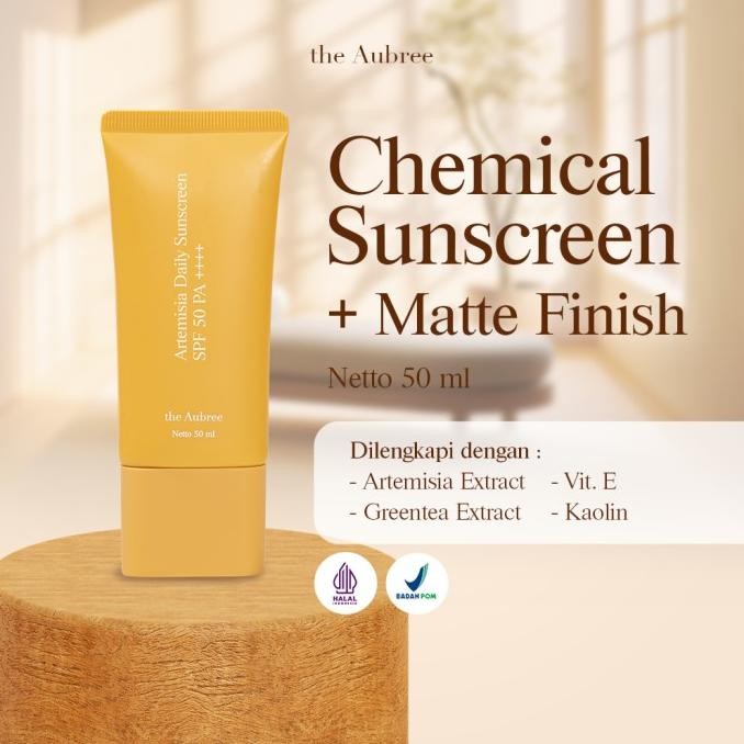 The Aubree Artemisia Daily Sunscreen SPF 50 PA ++++ 30 ml
