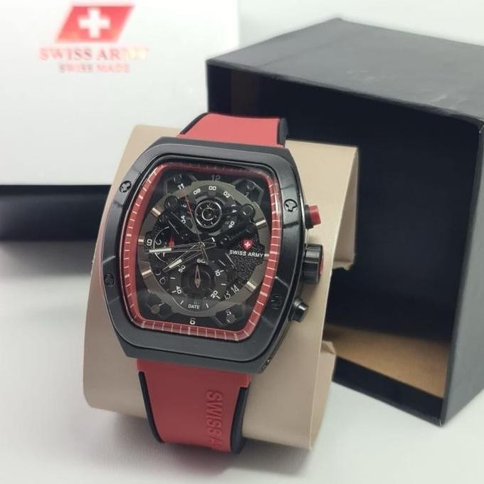 Sale Jam Tangan Pria Swiss Army 6800 Chronograph Watches