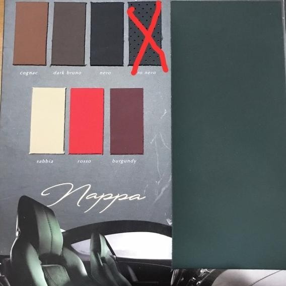 Bahan Kulit Levante NAPPA Jok Mobil / Jok Motor / Sofa