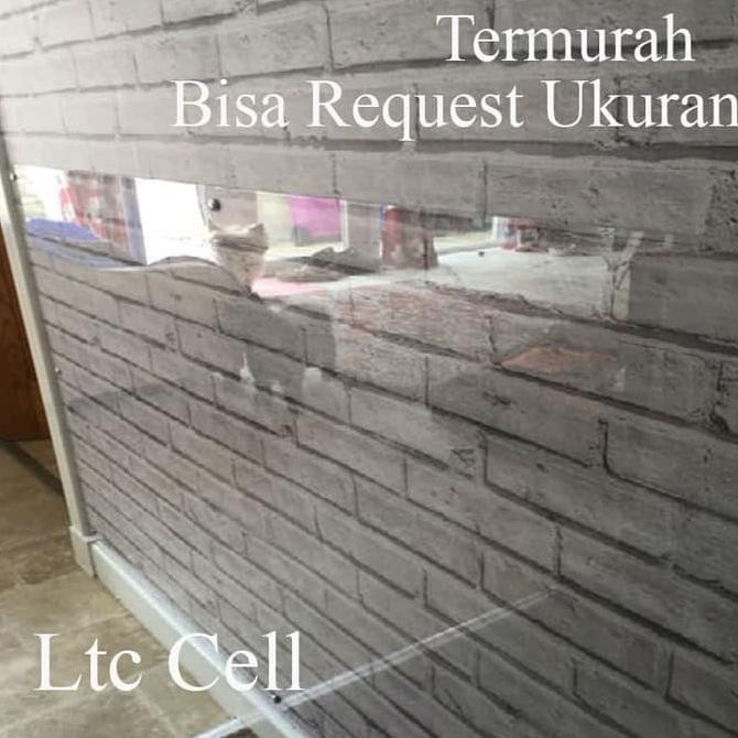 

redi Acrylic Bening 4mm size 22,5x34cm Akrilik Lembaran Import