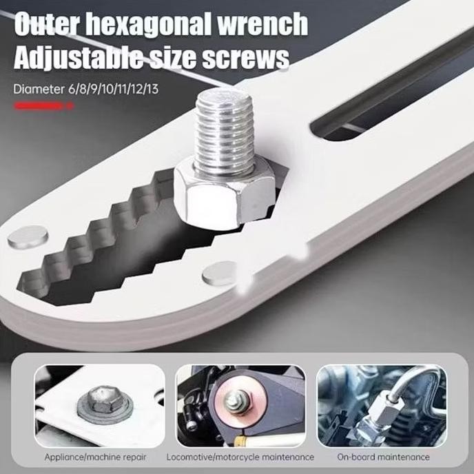 

Ok75 Pisau Cutter Stainless Multifungsi Pisau Baja Utility Knife Cutter Besar Pemotong Serbaguna 9In1 Penggaris Pembuka Tutup Botol