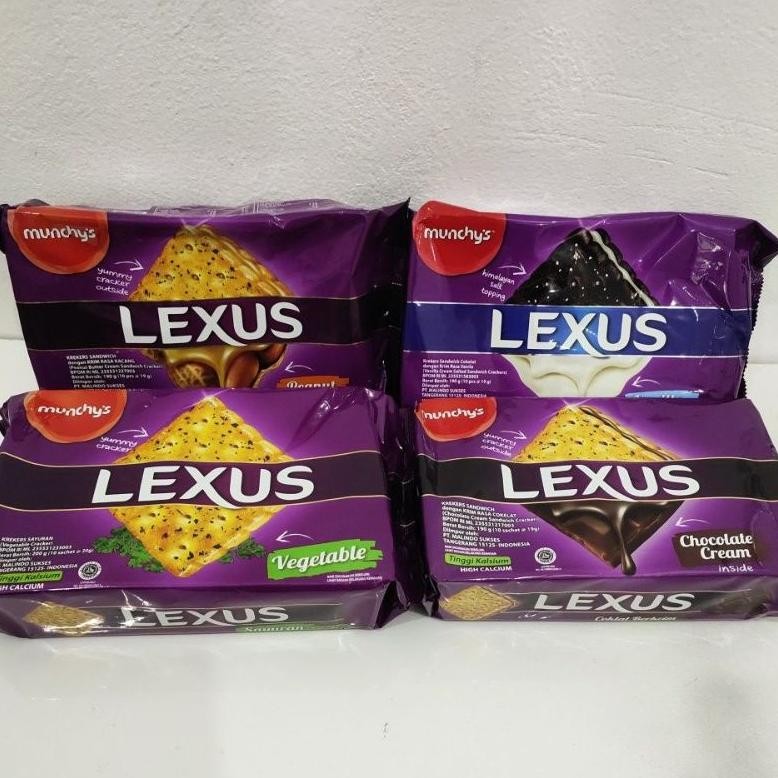 

READY STOK Lexus krekers sandwich 190 gr Siap kirim