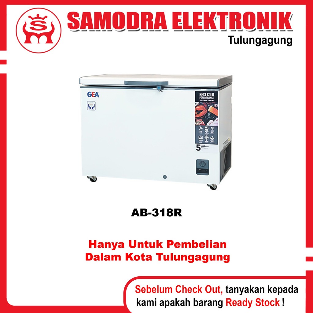 Chest Freezer GEA AB-318R | Chest Freezer 300 Liter Gea