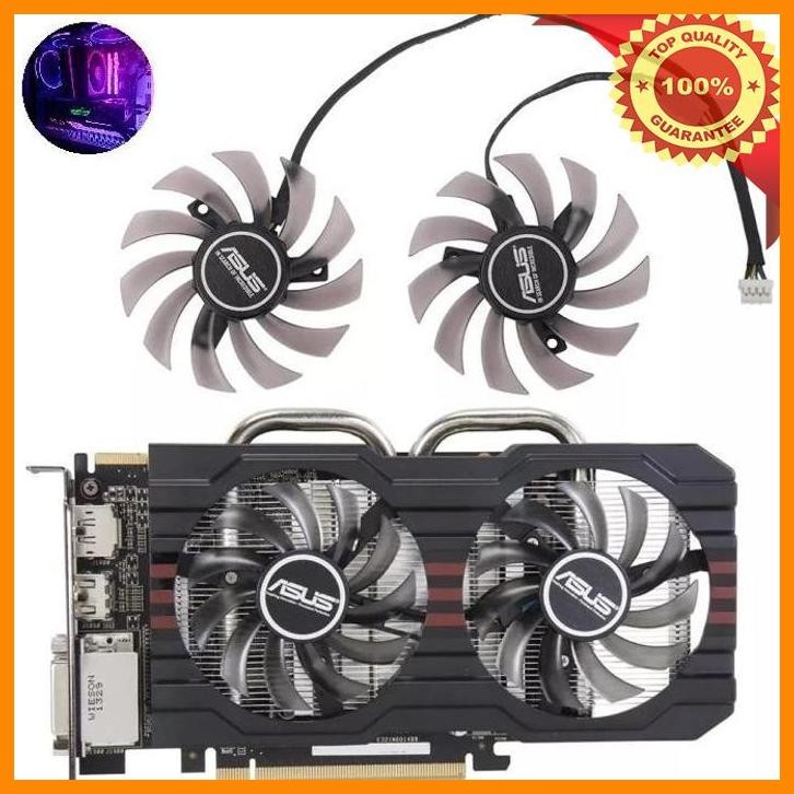 [SIN] FAN KIPAS VGA ASUS GTX 670 680 750TI GTX 970 1060 75MM 4PIN