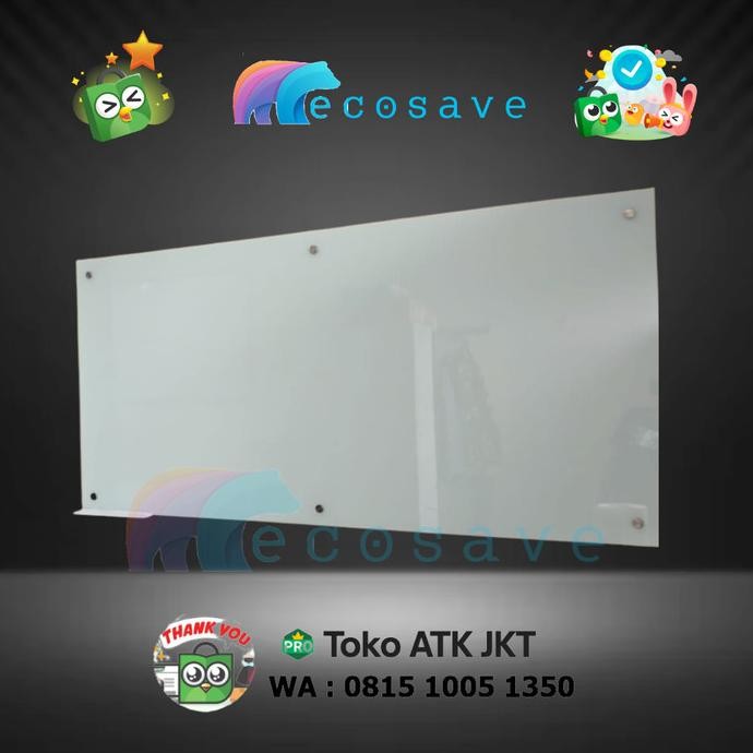 

BEBAS ONGKIR - Glassboard Papan Tulis Kaca Magnetik Whiteboard Custom