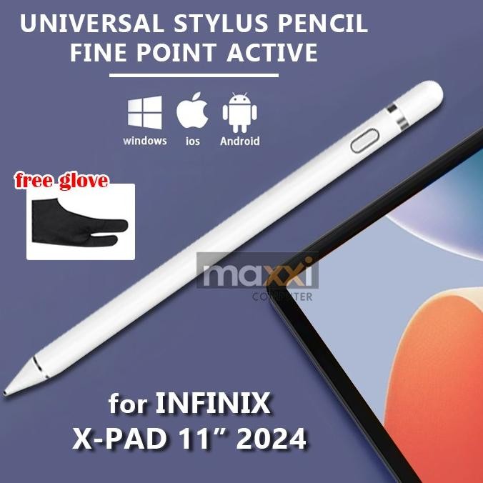 Infinix X Pad Xpad 11" Tab Tablet 11 Inch 2024 Wifi Active Universal Stylus Pen Pencil Pensil Stilus