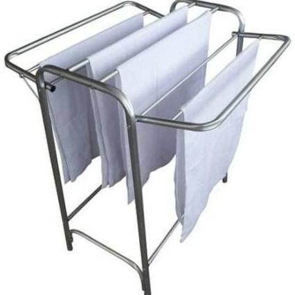 Jemuran Handuk Jumbo Sayap Nickel Chrome Stainless Rak Jemuran Handuk