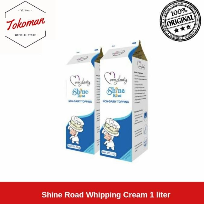 

Sale (Grab/Gojek) Shine Road Whipping Cream 1 Liter / 1000 Gr - 1 Karton