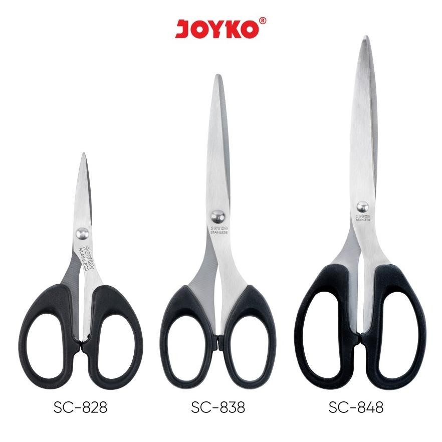 

TU26 ghs-55 Joyko Gunting Kertas Serbaguna SC-828 SC-838 SC-848 Original (1 PCS) / Gunting Serbaguna Pemotong Kertas Paper Scissors Original Per Pcs Termurah Murah