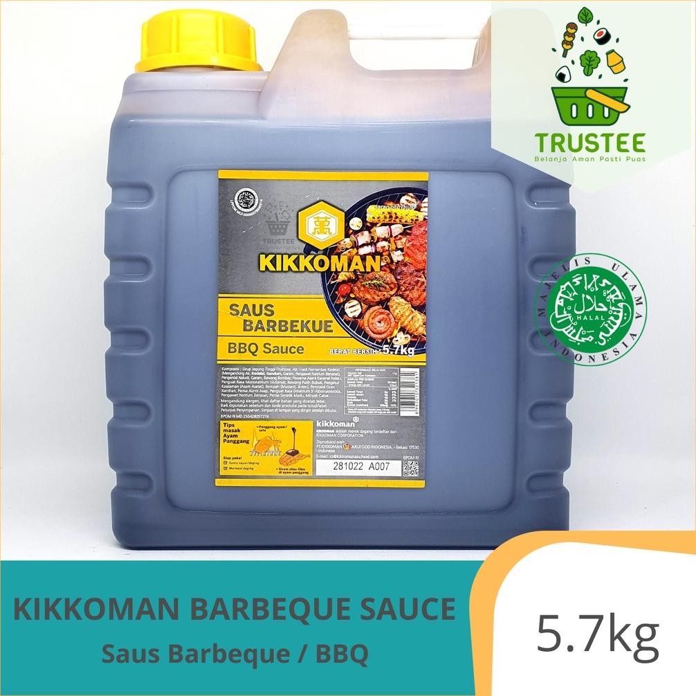 

tre-57 jk-54 SAUS KIKKOMAN 5.7kg / 5L Liter BBQ GOCHUJANG BULGOGI GARLIC BLACKPEPPER TERIYAKI MIRIN YAKINIKU Termurah Sale