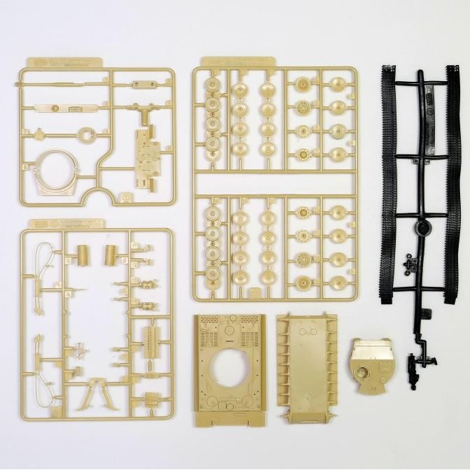 baru  Tank German Tiger I Tunesia 1943 Skala 1:72 Mokit FOV murah