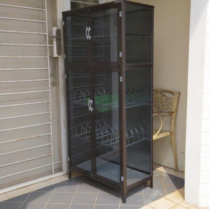 RAK PIRING , LEMARI PIRING ALUMUNIUM