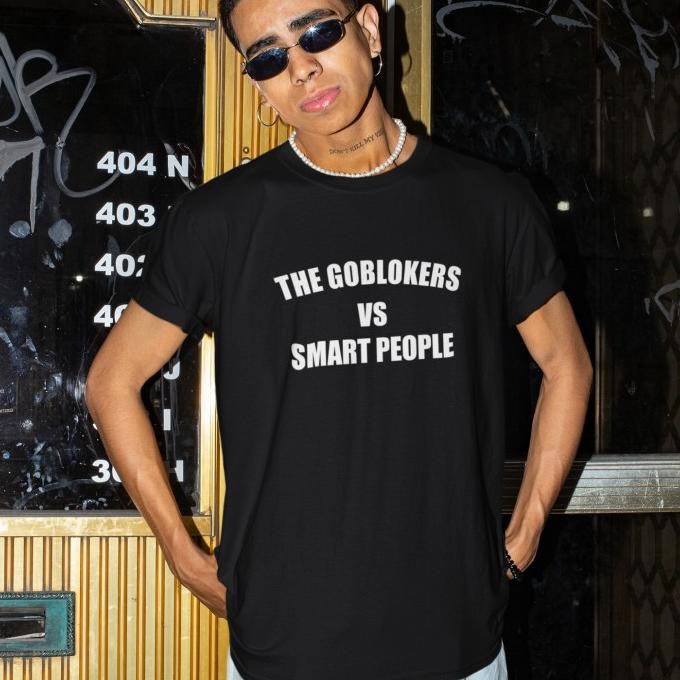 new  kaos the goblokers vs smart people santoso bobon snt murah
