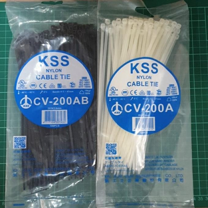 

new !!! KABEL TIES / KABEL TIS / CABLE TIE CV 200 KSS 20CM CV200 20 CM murah