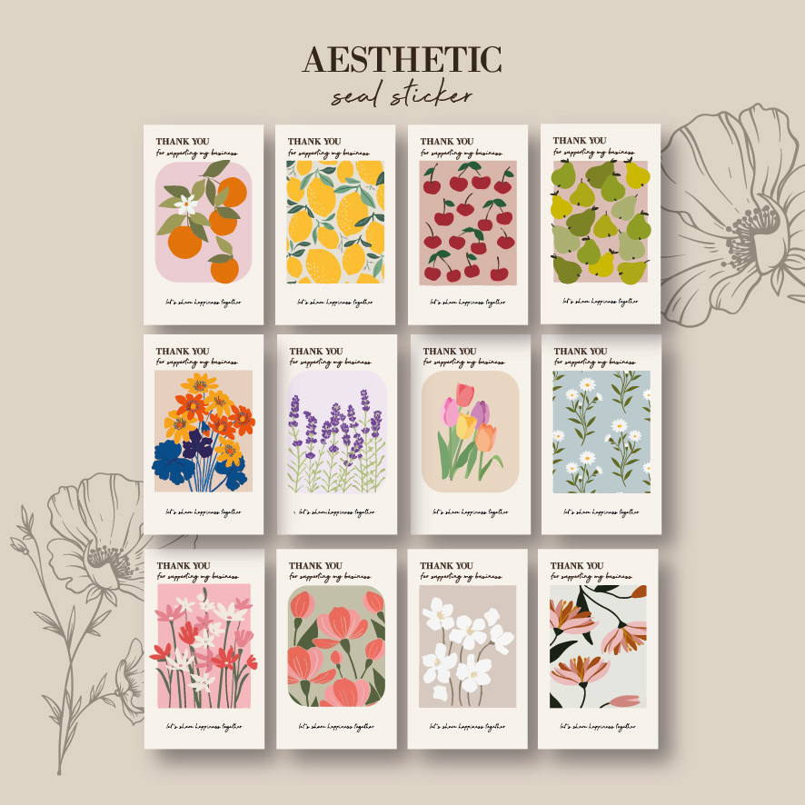 

Seal - Label - Sticker Segel - Sticker segel aesthetic - Sticker Aesthetic - Magazine Sticker