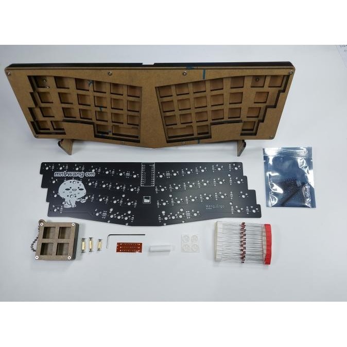 Wang Ergo 40% Ortholinear Keyboard Kit New Stok