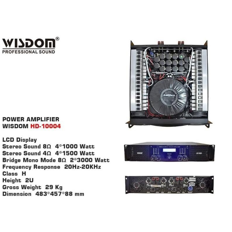 ready  Power amplifier wisdom HD 18004 15004 AH12004 10004 HD18004 HD15004 HD12004 HD10004 original 