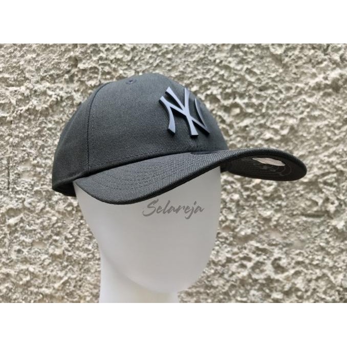 Topi New Era 9Forty New York Yankees Metal Logo 71 Black 100% Original