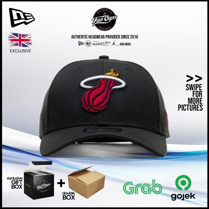[AUTHENTIC] Miami Heat Team Color 9FORTY by New Era | Topi New Era