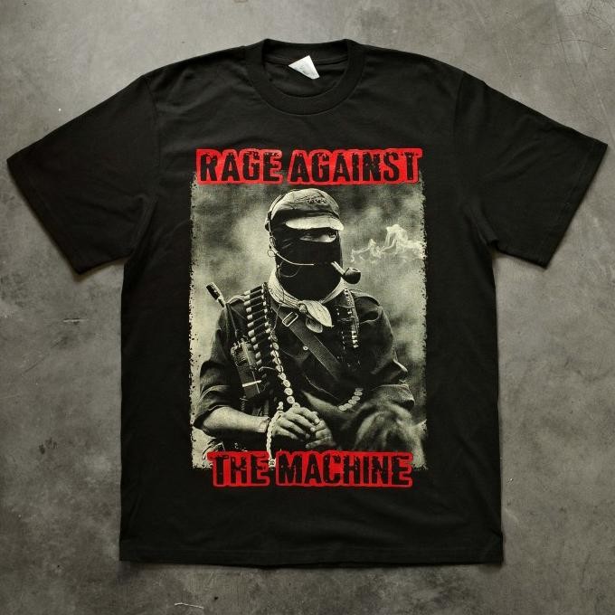 new  Kaos Band Bootleg Rage Against The Machine Evil Empire Tour 1996 Vintage Style murah