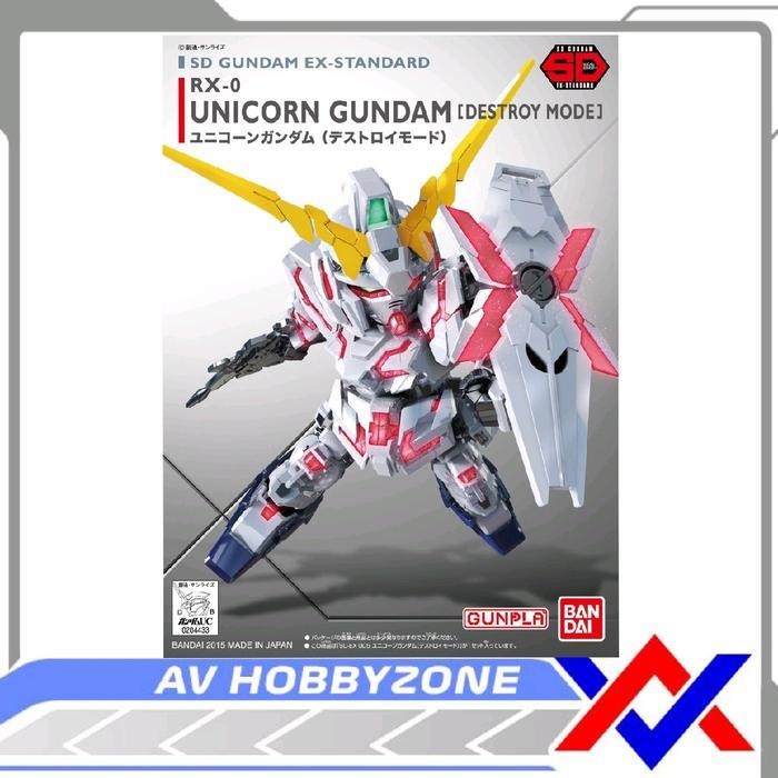 Sd Ex Gundam Unicorn Bandai