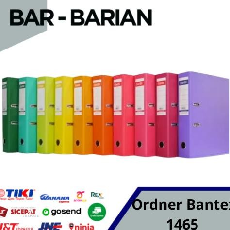 

new !!! ORDNER / ODNER BANTEX 1465 UKURAN FOLIO TEBAL 7 CM murah