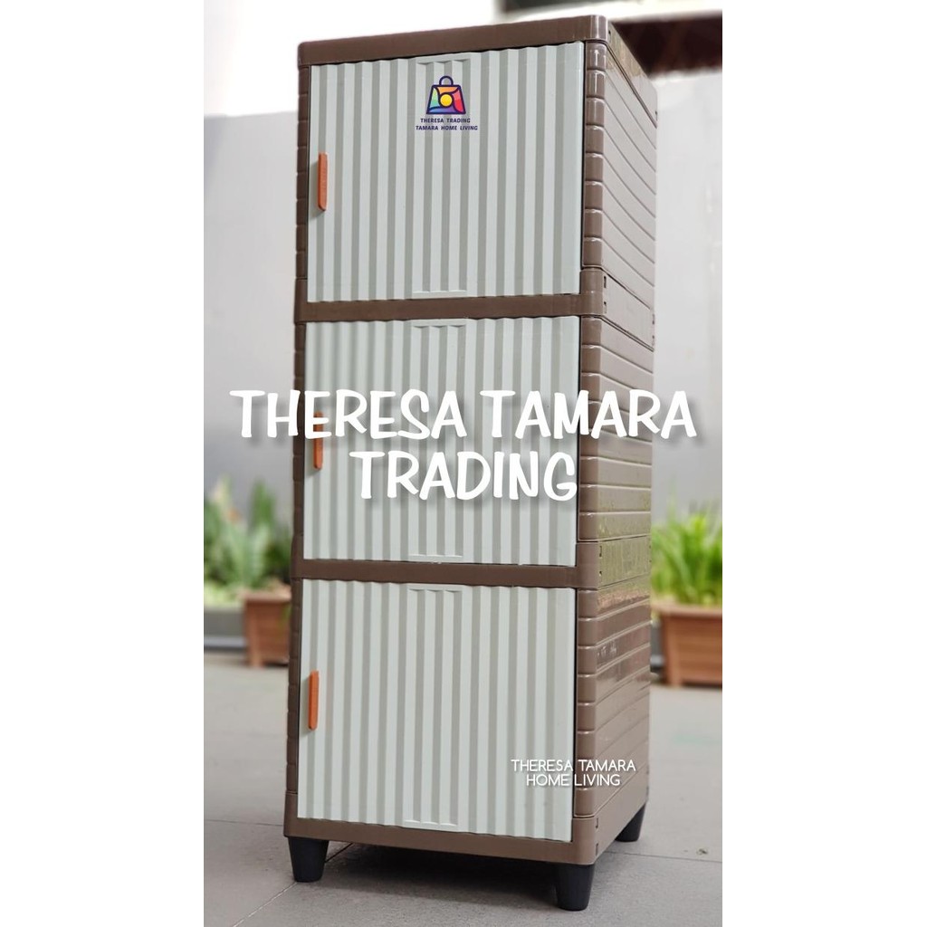 new  LEMARI LOKER LOCKER PLASTIK CLUB FAL 3 ALFA LINE 3 SUSUN 3 NEW DESIGN murah