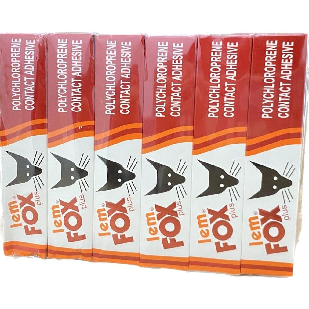

terlaris lem fox plus tube 20g original (1 lusin) / grosir/ecer - kulakan online murah