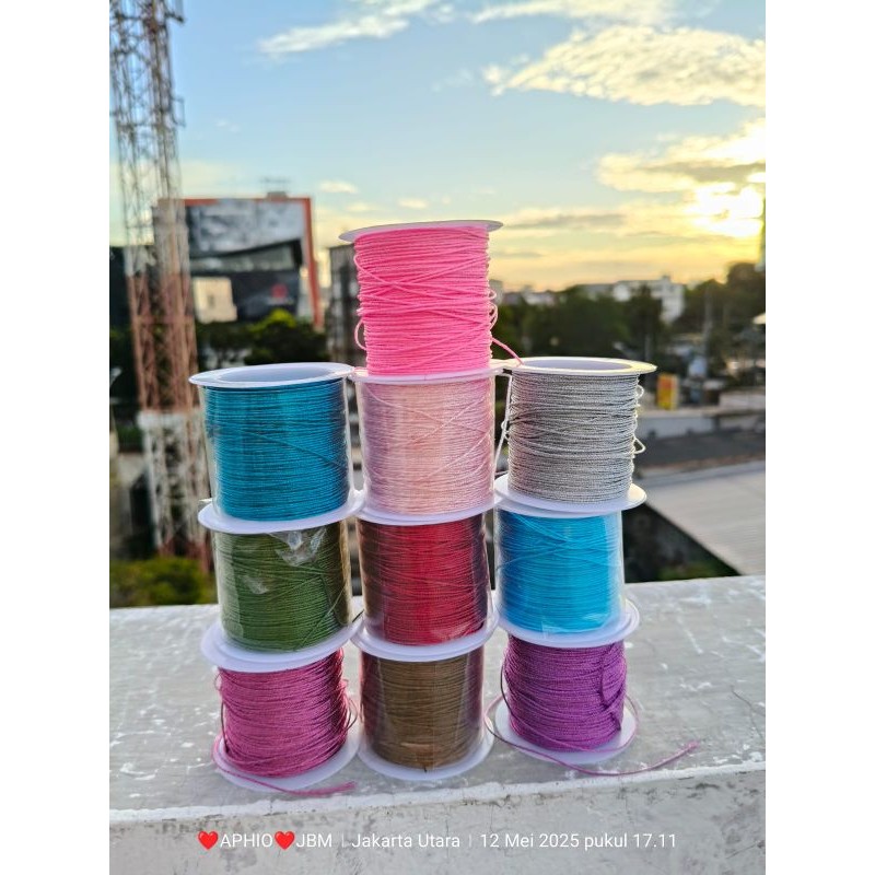 

5meter shine string warna cantik
