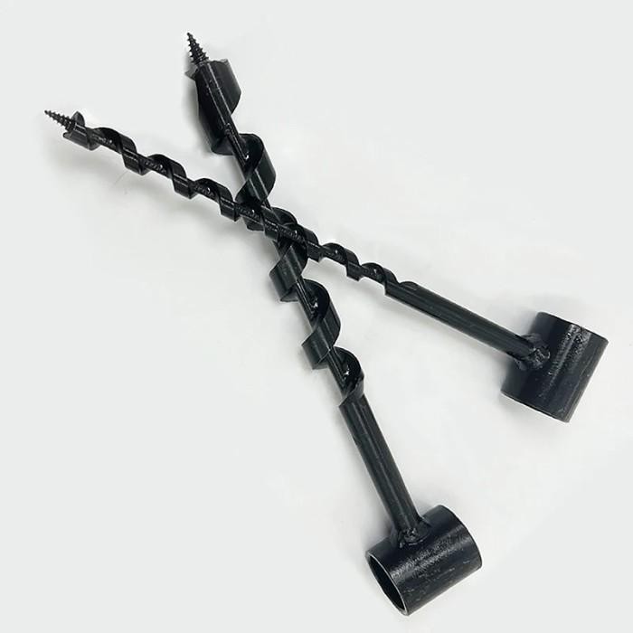 Bor Kayu Manual Bor Tangan Manual Bor Kayu 10/19/25Mm Mata Bor Auger Bit Serbaguna