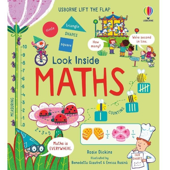 Look Inside Maths Usborne Lift The Flap