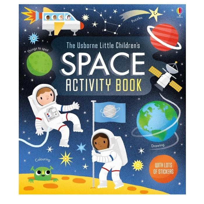 Usborne Little Children'S Space Activity Book With Stickers
