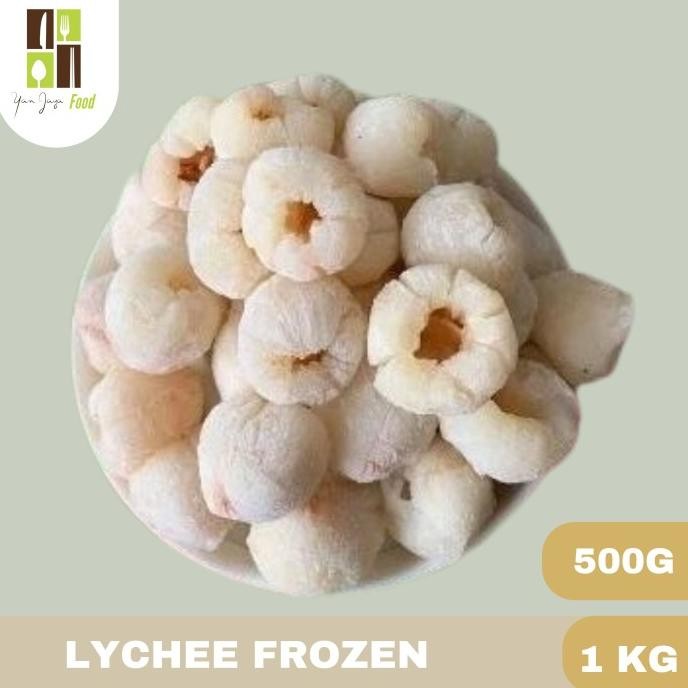 

Diskon! Lychee Frozen / Leci Beku / Buah Leci Frozen / Leci IQF / Kemasan 1 KG / 500g