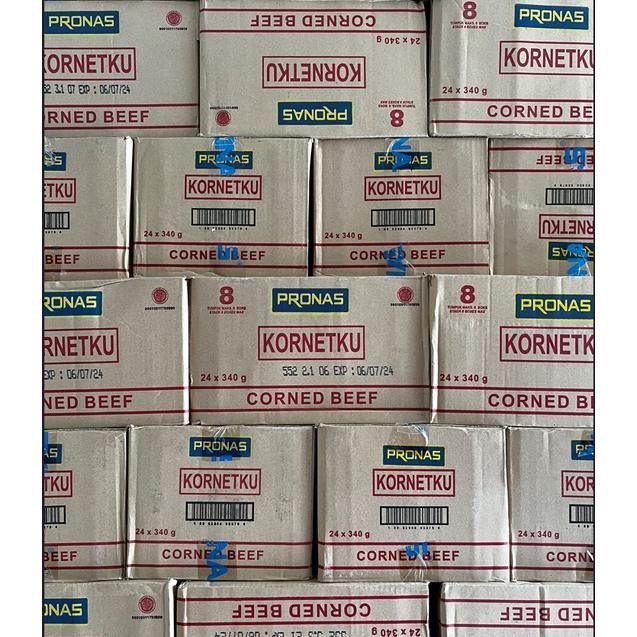 

Ornetu Ornet Daging Api Corned Beef Prona Halal 340Gr Ii 24 Du Cargo