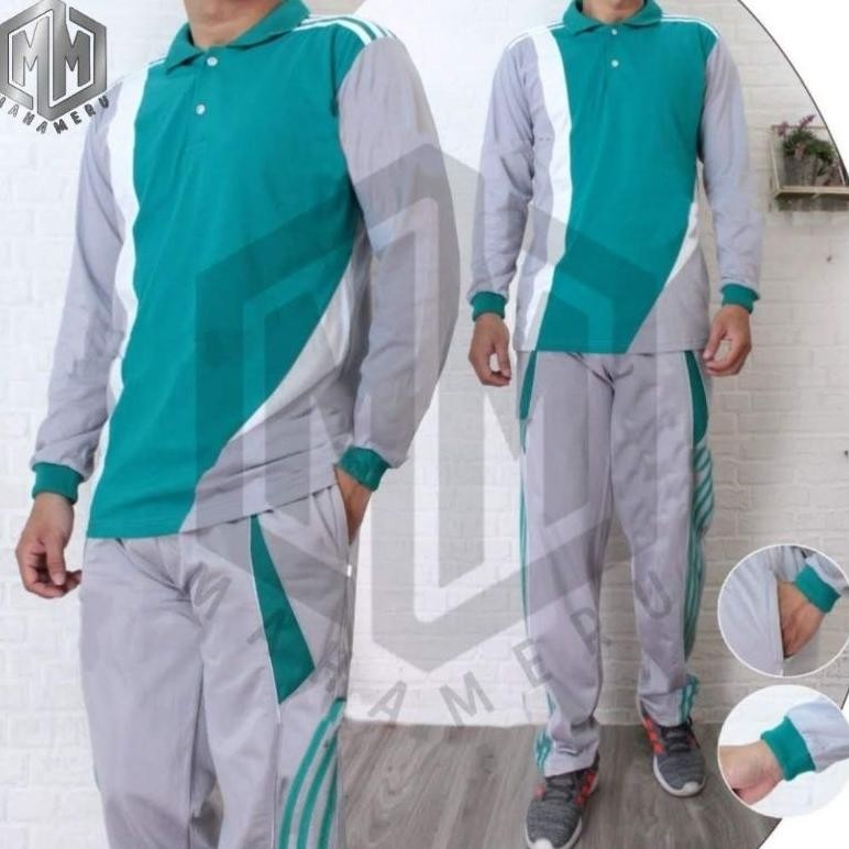 New COD//Setelan Baju Olahraga Wanita//Seragam Olahraga Guru//Kaos Olahraga Pria Wanita 1Set//Seraga