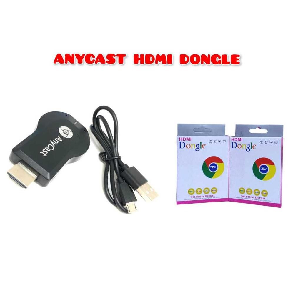 WAGI Anycast Wifi Display receiver HDMI Dongle Wireless plus Kabel Wifi + pack HCV-13