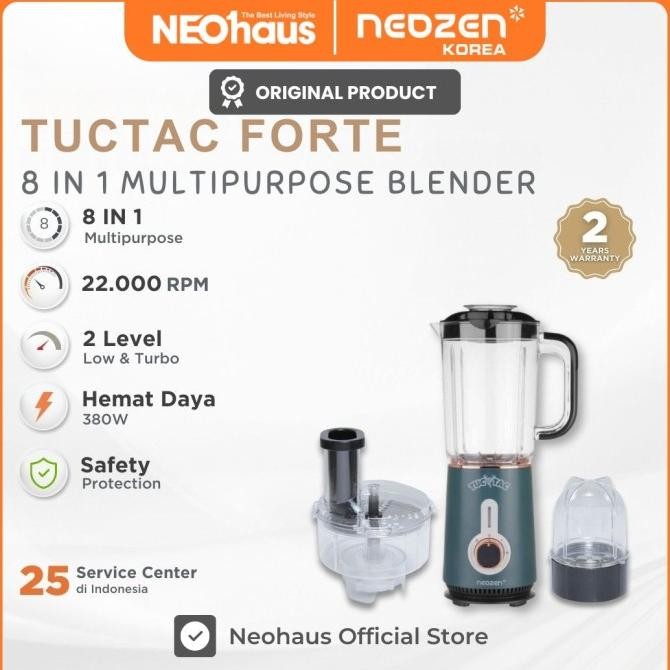 neozen tuc tac forte - multi purpose blender - pine green