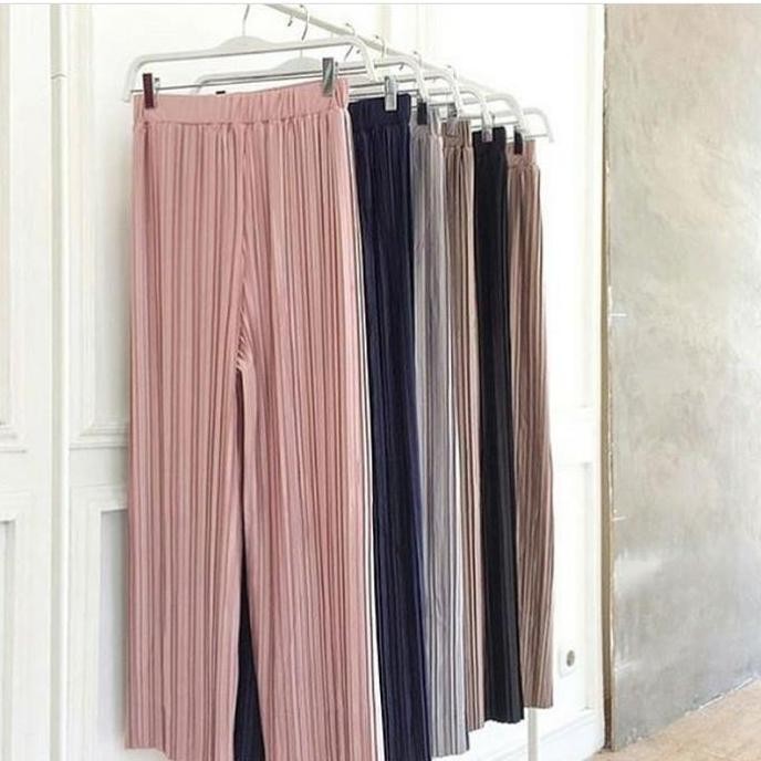 CELANA PLISKET PREMIUM, CELANA PLISKET KULOT, ROK PLISKET SUEDE