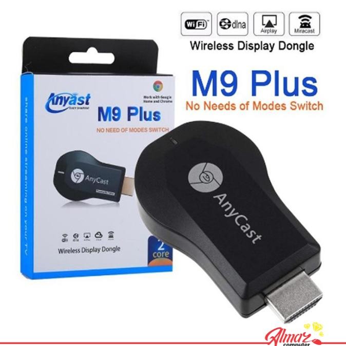 WAGI Dongle HDMI M9 Plus Asli 1080P Wifi HDMI Dongle Anycast M9 Plus Ori