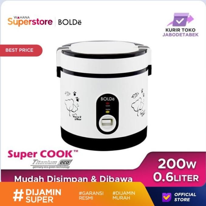bolde super cook titanium eco - hitam