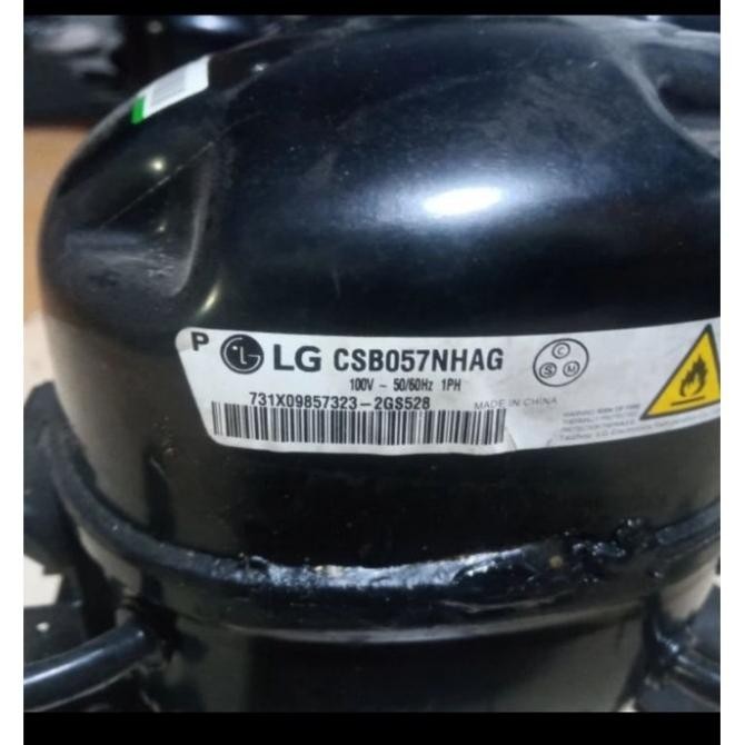 kompresor kulkas 2pintu inverter original lg 16pk barang baru diskon