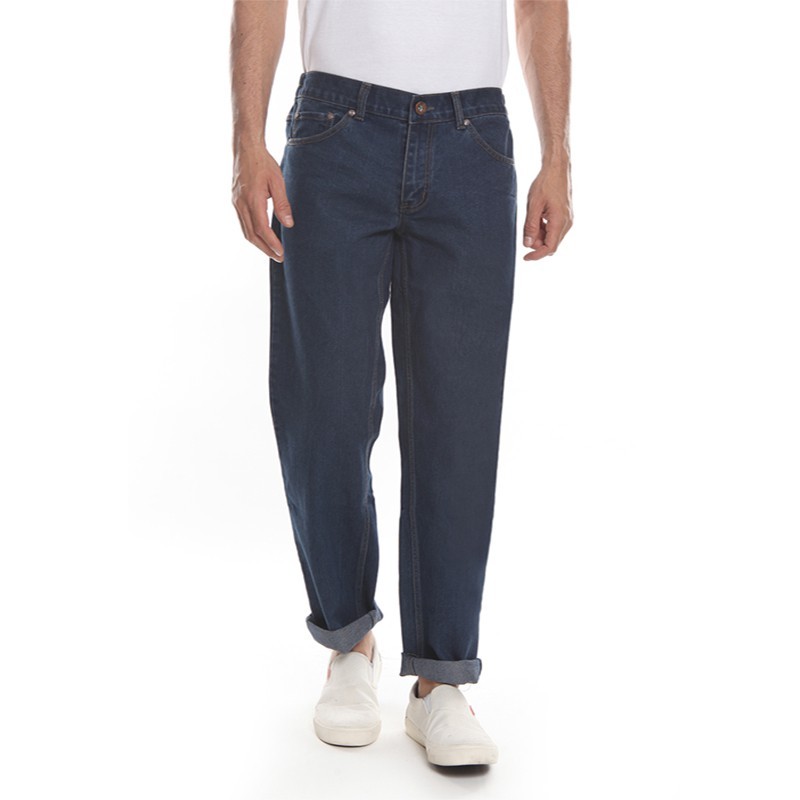 2nd Red Dad Jeans Blue Garment 142103