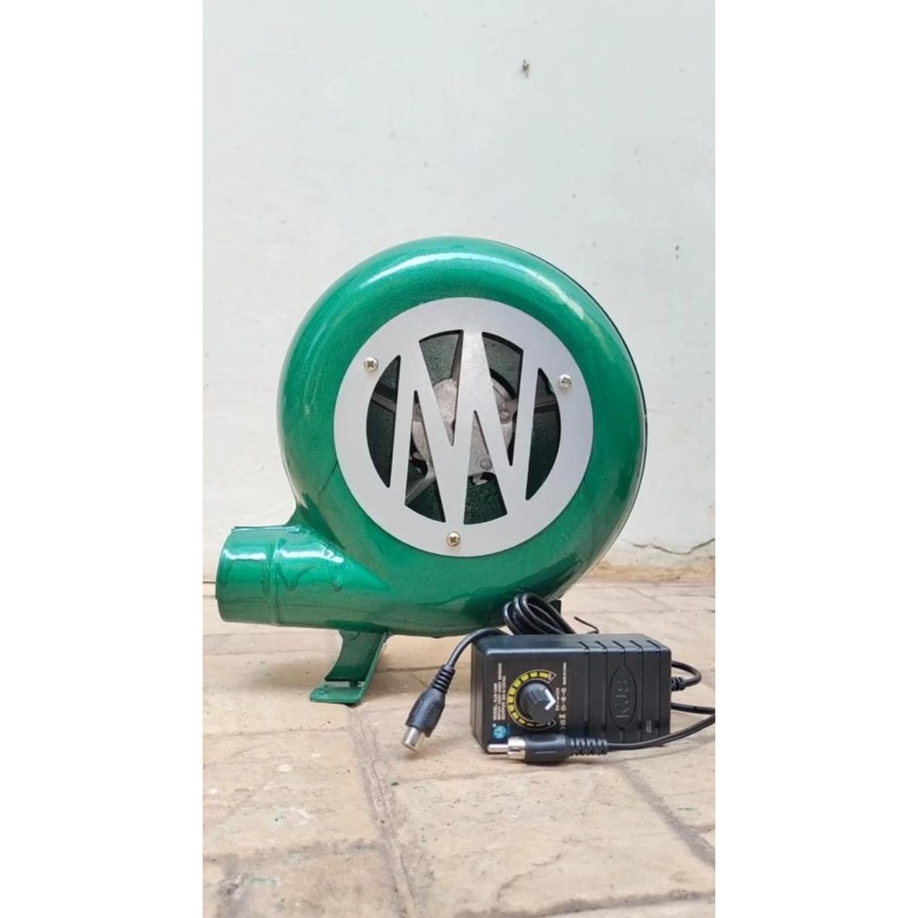 Maxpump Blower Keong Kipas Blower 80Watt 1.5" Blower Kipas Dc 12V Ac 220V (Atur Speed) Turbo Portabl