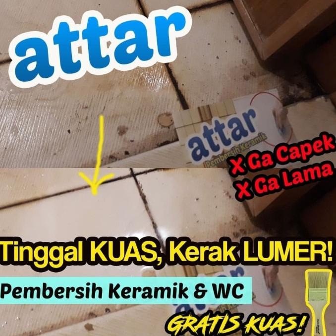 Formula Baru - Attar Power Pembersih Keramik / Wc / Toilet 5 Liter