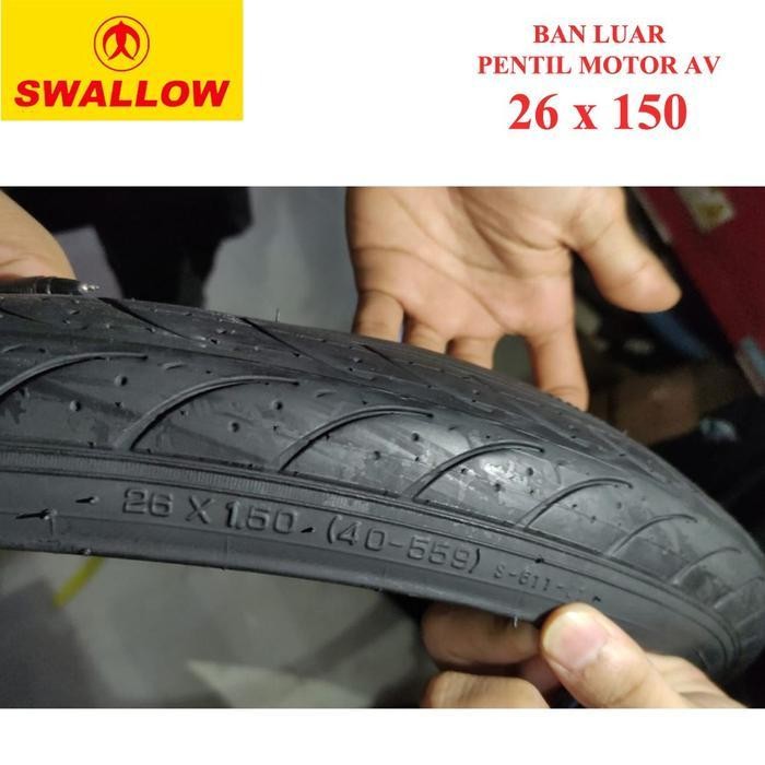 Swallow Ban Luar Sepeda Mtb 26 X 150 / Ban Luar Swallow 26 X 1.50 Road
