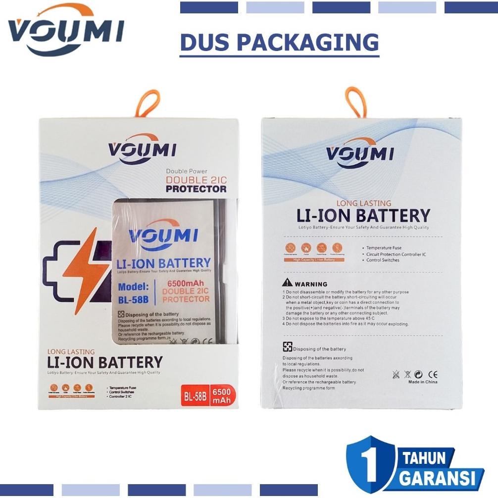 Gc27 Wd-54 Voumi Bl-68Bt / Bl68Bt Baterai Battery Double Ic Power High Capacity Compatible Hp Tecno 