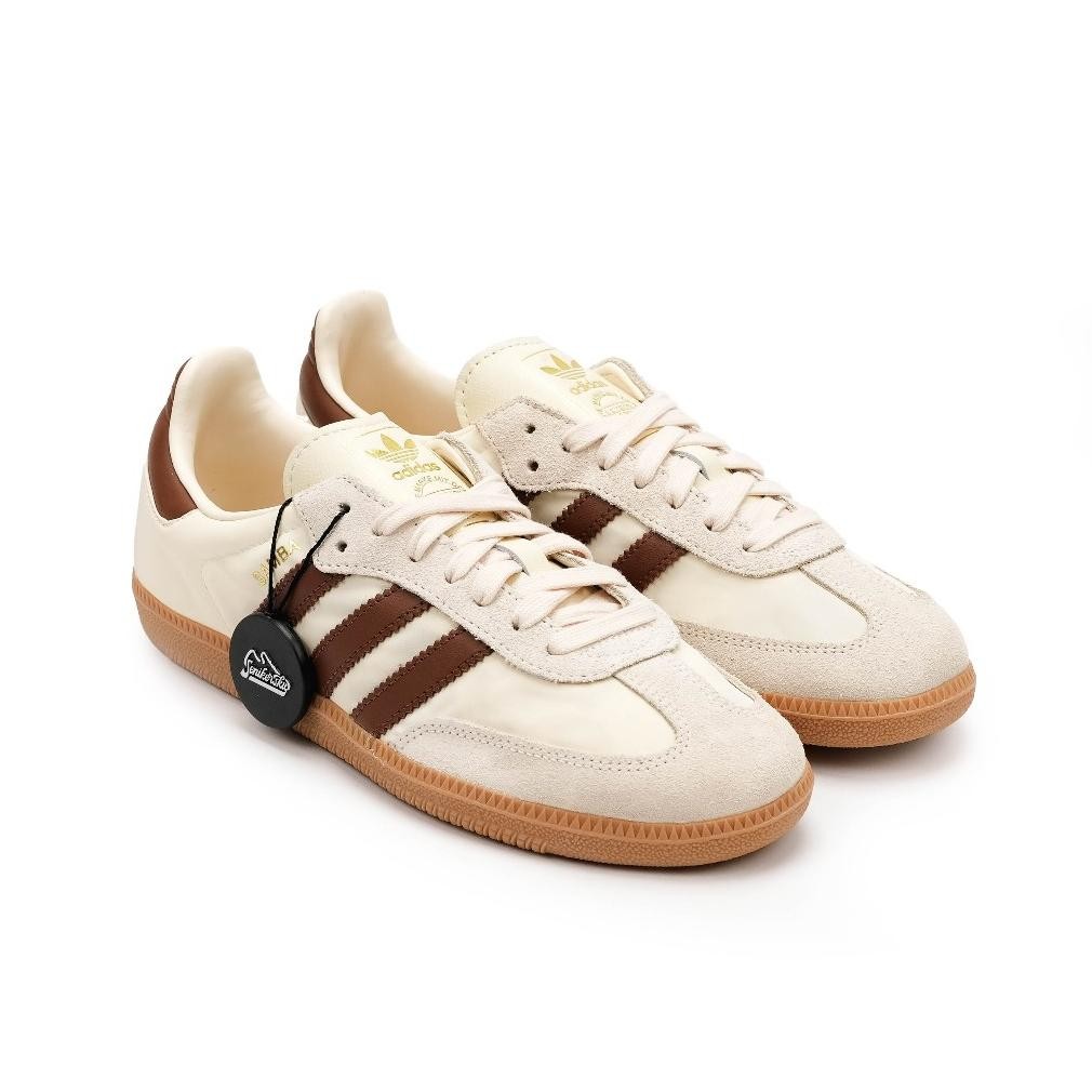 Best Adidas Samba Cream White Preloved Brown